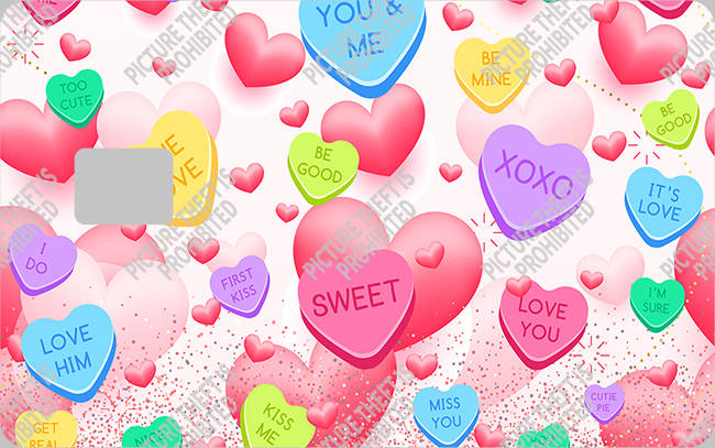 Bank  Card Sticker-BC-2921